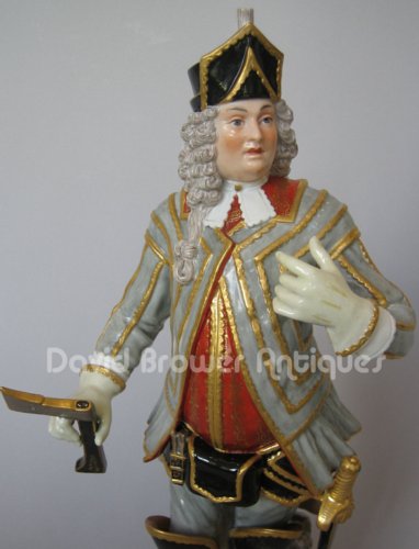 Meissen figure of the Miner's Foreman