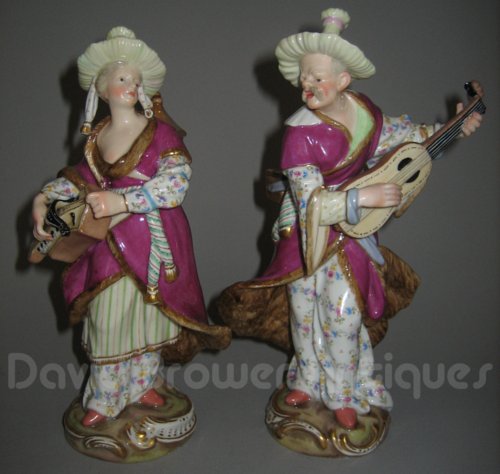 Meissen Malabar Figures