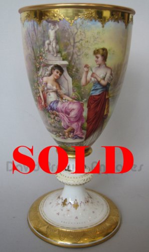 Large Vienna goblet