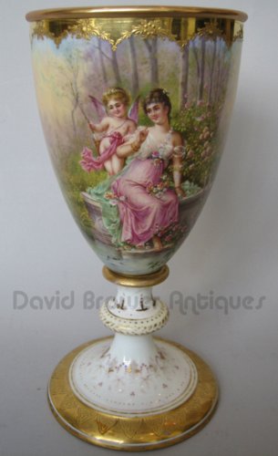 Large Vienna goblet