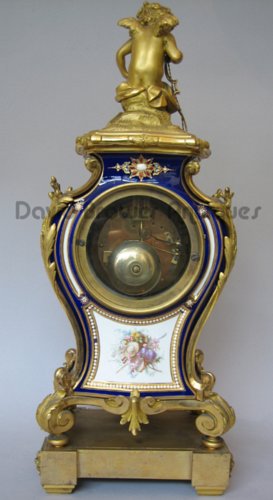 Fine quality Sevres clock