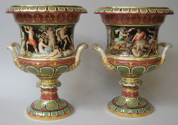 rare exhibition vases