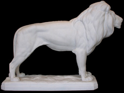 Meissen figure of a lion