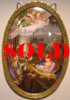 A finely painted Meissen plaque