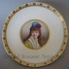 Minton porcelain portrait plate